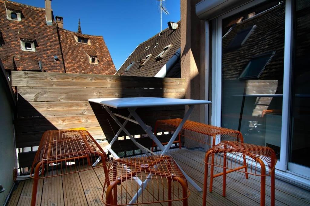 L'Or - Typical Alsacian Apartment In Strasbourg Extérieur photo